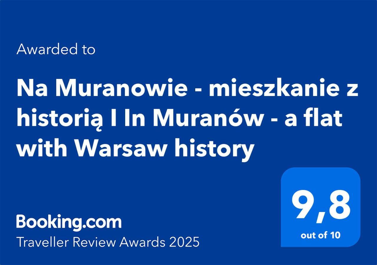 Na Muranowie - Mieszkanie Z Historia I In Muranow - A Flat With Warsaw History Exterior photo
